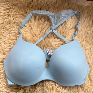 NWOT! Victoria's Secret Sky Blue Lace Bra